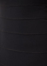 Asymmetric Dress in Black