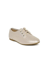 Dunsinky Silver-Toned Glossy Casual Shoes